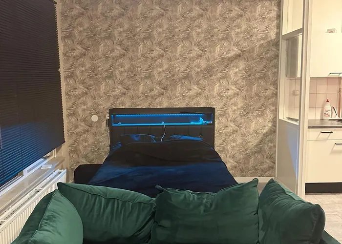 公寓 Stylish Led Balcony Swing Parking By Door 卡佩里安登斯