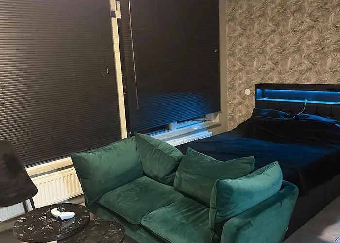 Stylish Led Balcony Swing Parking By Door